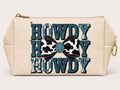 Howdy Howdy Vinyl Glam Bag