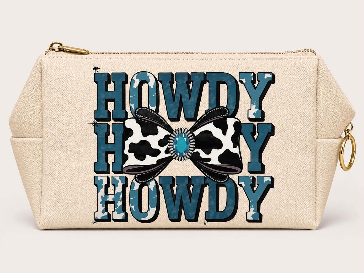 Howdy Howdy Vinyl Glam Bag