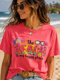 The Beach Is My Happy Place Tee
