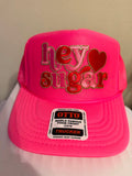 Hey Sugar Glitter Trucker