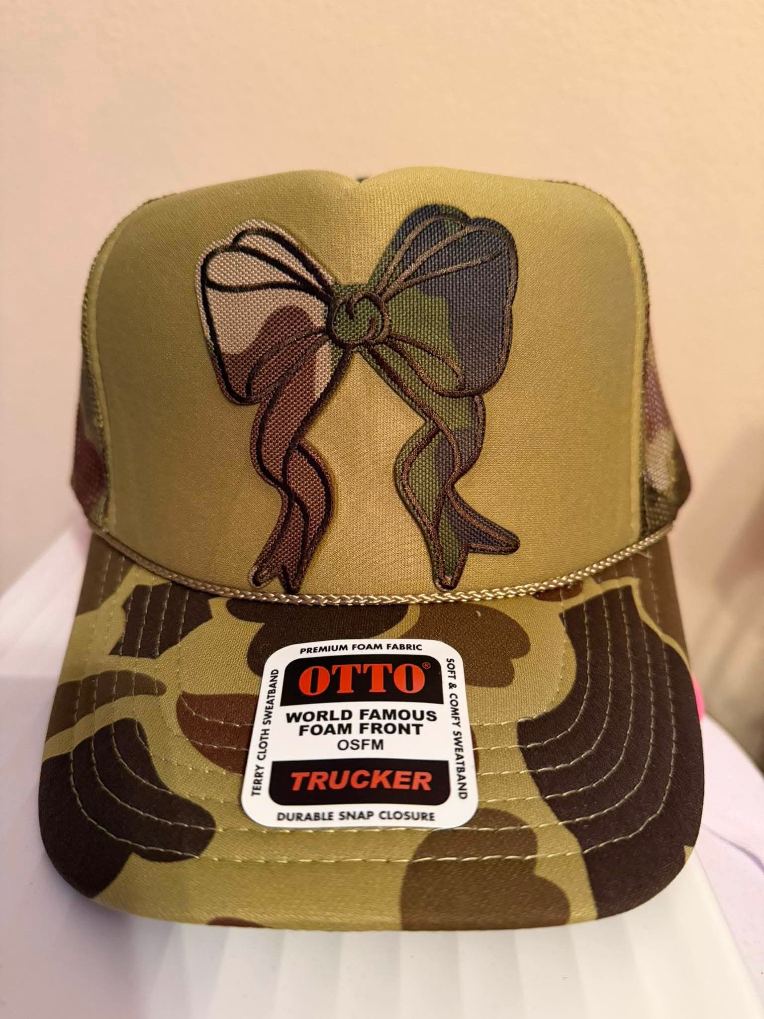 Country Cutie Camo Bow Hat