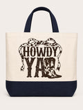 Howdy Y’all Western Tote