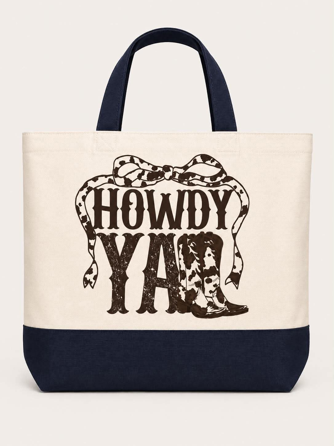 Howdy Y’all Western Tote