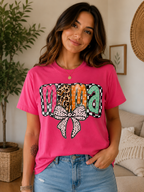 Bright & Bold Mama Bow Graphic Tee