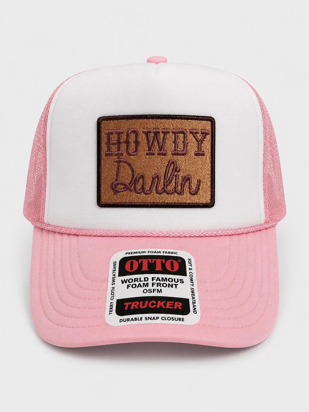 Pink Howdy Darlin’ Trucker