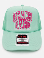 Beach Babe Varsity Trucker
