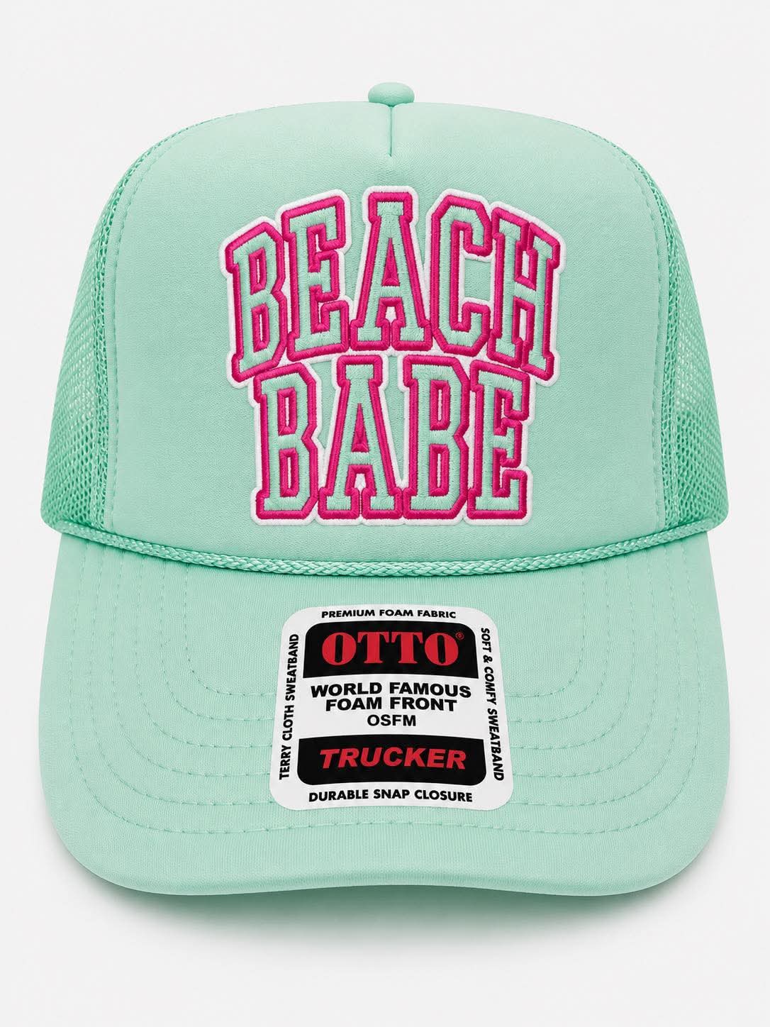 Beach Babe Varsity Trucker