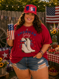 American Girly Boots Tee