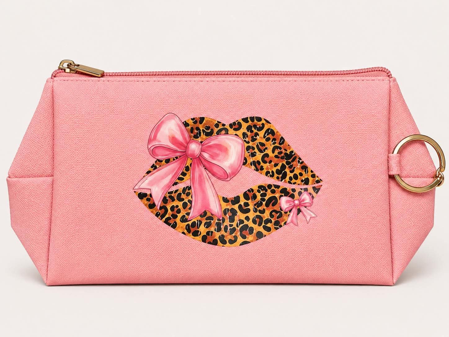 Coquette Kiss Vinyl Glam Bag