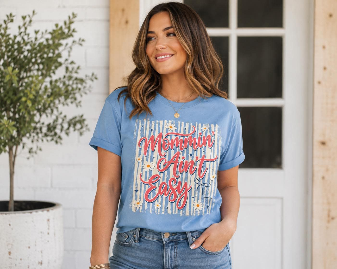 Mommin’ Ain’t Easy Vintage Tee