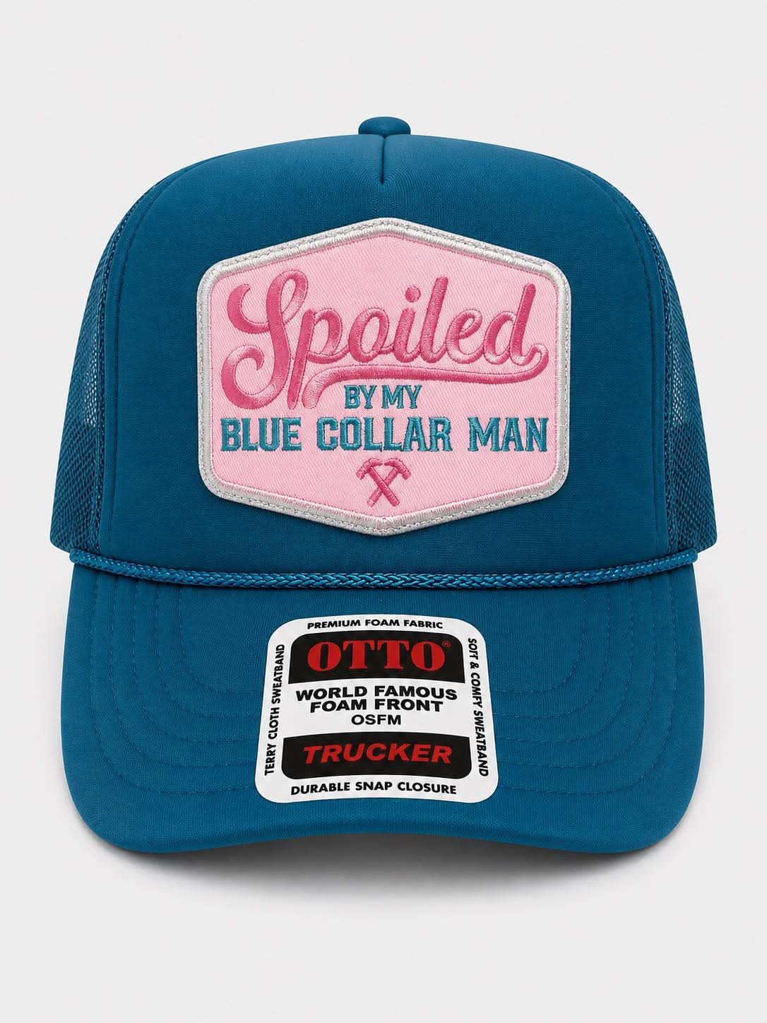 Spoiled by My Blue Collar Man Trucker
