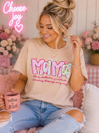 Gratitude Mama Patchwork Tee