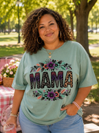 Wildflower Leopard Mama Tee